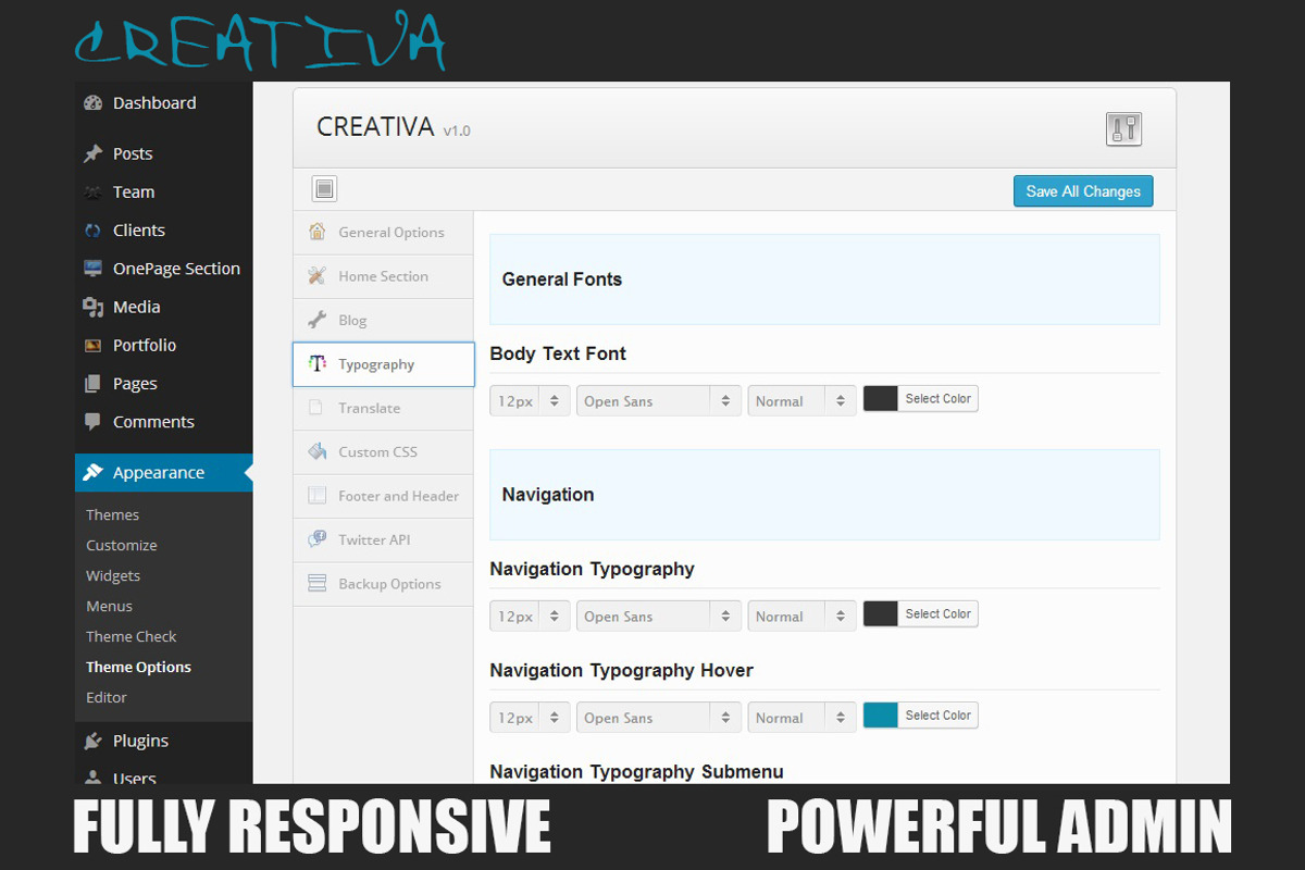 CREATIVA - One Page Parallax Theme, a WordPress Template by CodeLogic (Photo 4 of 4)
