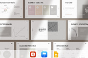 Business Plan PowerPoint Template, a Presentation Template by TemplatesForest (Thumbnail 1 of 15)