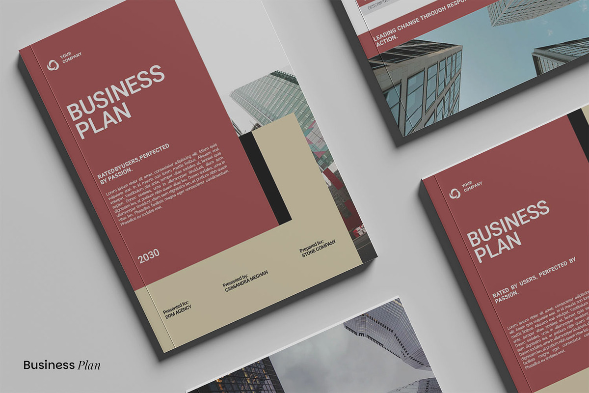 Business Plan Template, a Magazine Template by Haps Space (Photo 3 of 8)