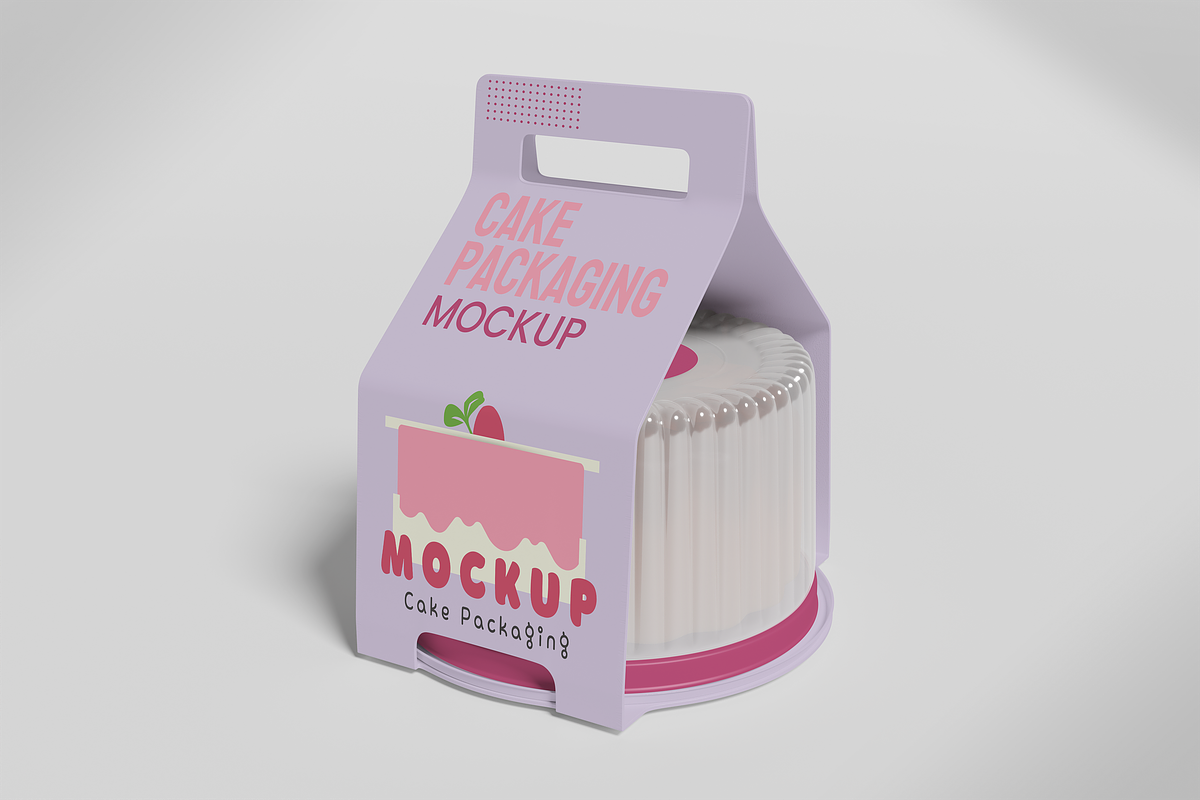 Cake Packaging mockup, a Packaging Mockup by Twins_studio926 (Photo 2 of 5)