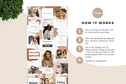 Glamour Instagram Puzzle Canva, a Templates & Theme by The Blog Creative (Thumbnail 5 of 6)