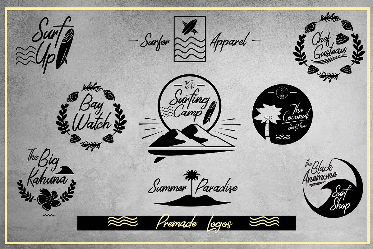 Summer & Nautical Design Pack, an Illustration by Rustype (Photo 4 of 6)