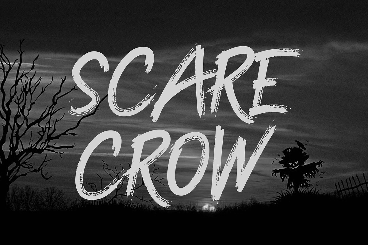 Grill Shadow - Brush Font preview 4