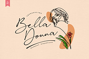 Bella Donna / Elegant Signature, a Script Font by Java pep (Thumbnail 1 of 13)