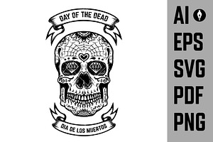 Day Of The Dead. Dia De Los Muertos.