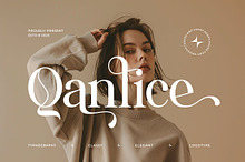 Qanlice || Modern Minimalist Serif F
