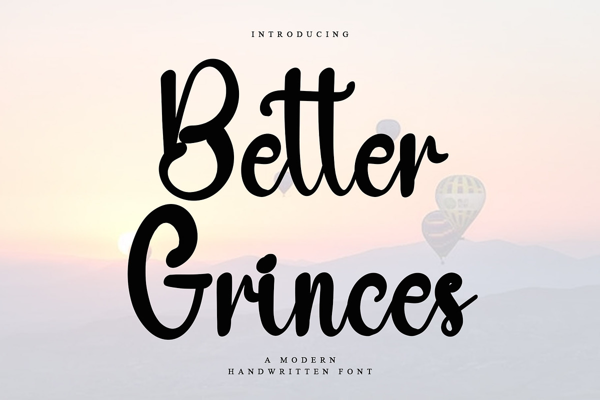 Better Grinches, a Handwritten Font by FreshTypeINK (Photo 1 of 6)