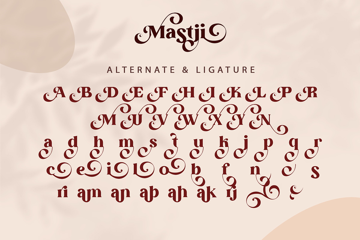 Mastji, a Serif Font by Wildan Type (Photo 10 of 12)