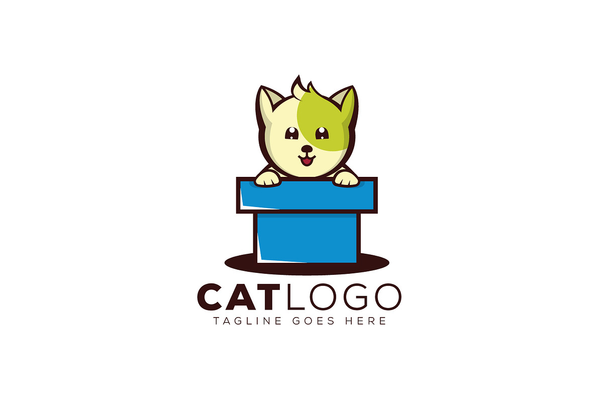 Cat Logo, a Branding & Logo Template by Esrastion