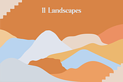 Shapes and Landscapes Collection, a Texture Illustration by Aiden Walker (Thumbnail 3 of 9)
