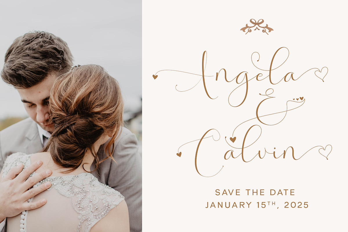 Meisyinta - A Romantic Font, a Script Font by Siwox Studios (Photo 2 of 6)