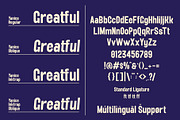 VT Yanice - Display Semi Condensed, a Sans Serif Font by ViactionType (Thumbnail 9 of 15)