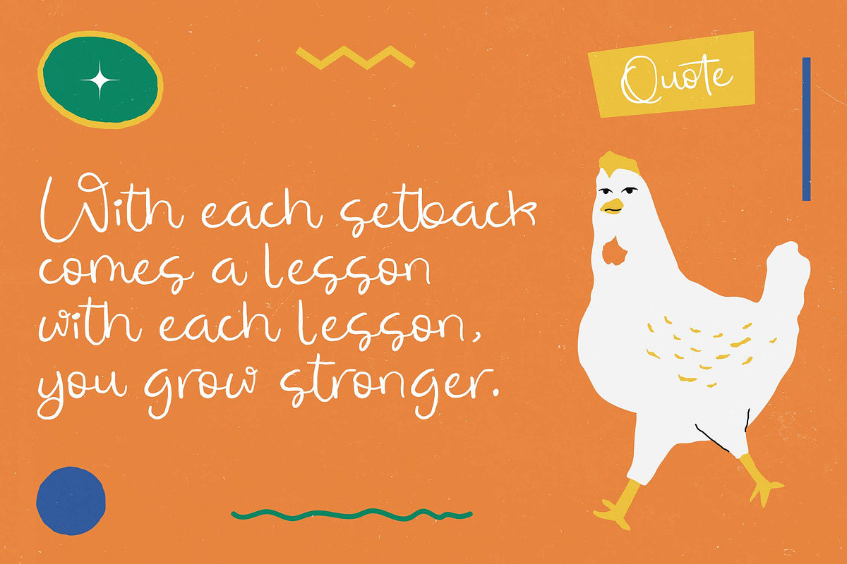 Animated Playful Natural Handwritten, a Script Font by stylishtype.co (Photo 4 of 20)
