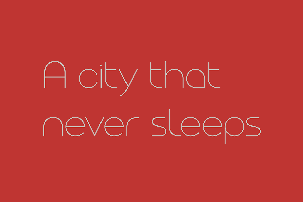 OTC New York, a Sans Serif Font by OTC (Photo 7 of 11)