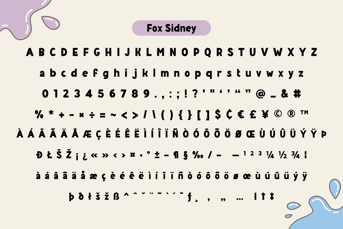 Fox Sidney : 4 Font Style, a Handwritten Font by Fox7 By Rattana (Photo 9 of 13)