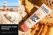Sunscreen Tube Mockup, a Product Mockup by Pitchlook.Studio (Thumbnail 1 of 4)