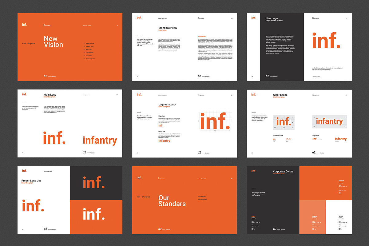 Brand Book Guidelines, a Brochure Template by BOXKAYU (Photo 12 of 13)
