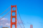 Golden Gate Bridge over blue waters with scenic hills in San Fra, an Architecture Photo by GoodGoods (Thumbnail 2 of 4)
