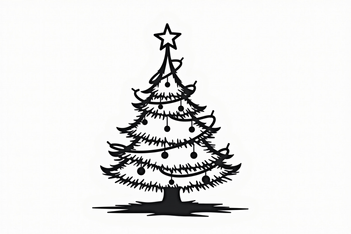 Christmas Tree Ornament Design Pack, an Illustration by musafir_fashion (Photo 5 of 21)