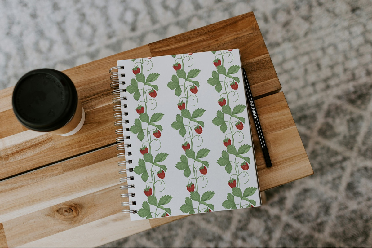 Strawberry, a Seasonal Illustration by Iryna Mel (Photo 7 of 8)
