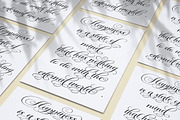 Brongham Script, a Script Font by Has_rizal (Thumbnail 5 of 13)