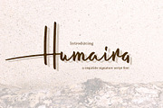 Humaira - Signature Fonts, a Script Font by SemutHitam Creative (Thumbnail 10 of 10)