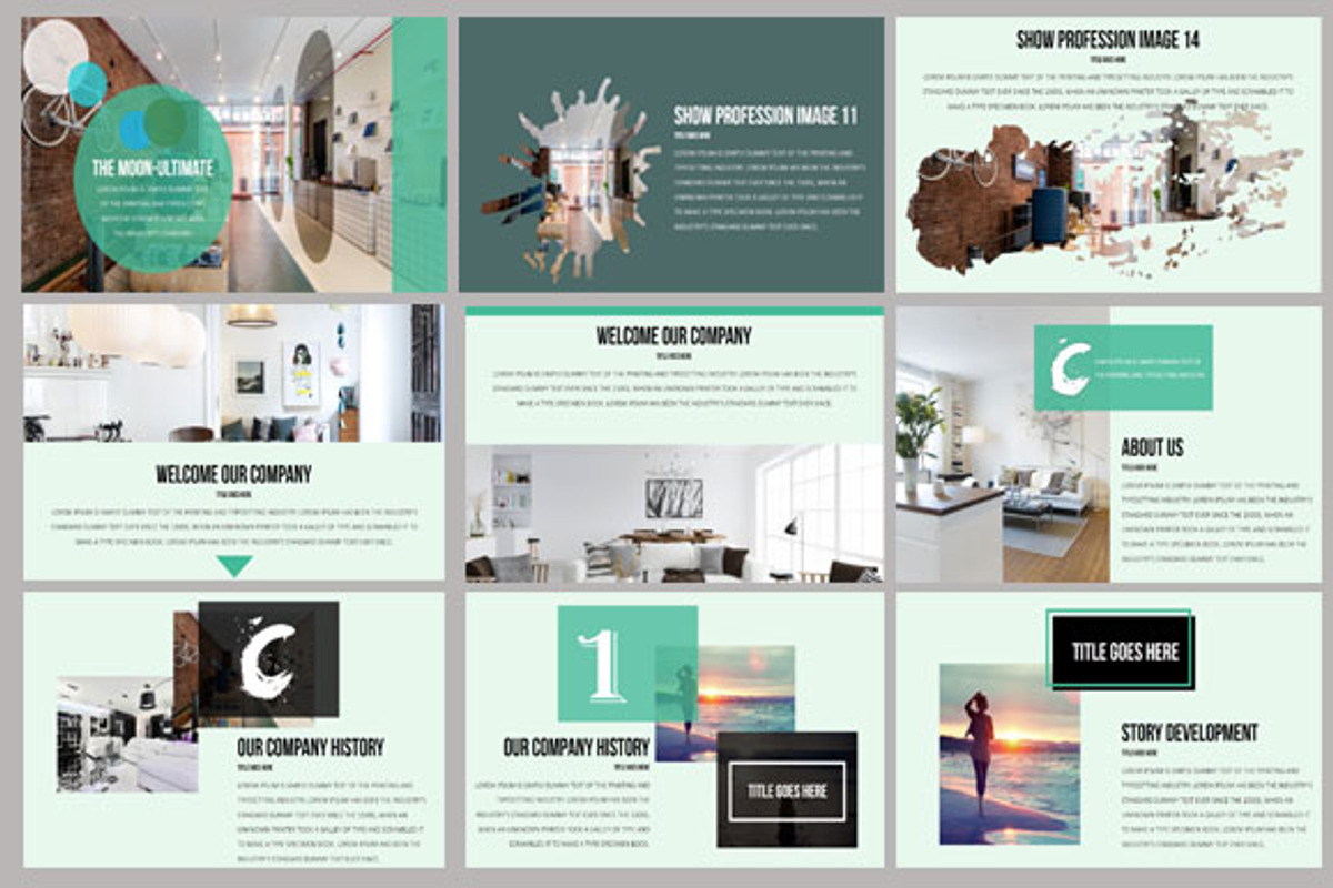 The Moon Powerpoint Presentation, a Presentation Template by SlideBester (Photo 2 of 18)