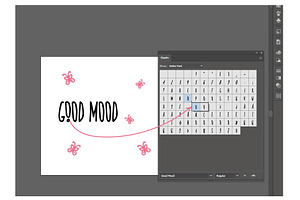 GOOD MOOD Handwritten Font