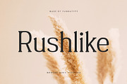 Rushlike, a Serif Font by yumnatype (Thumbnail 1 of 10)