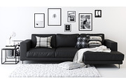 Living D - Soft Monochrome, a Furniture 3D Model by 3DCargo (Thumbnail 1 of 11)