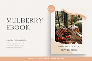 Mulberry Ebook | CANVA, a Magazine Template by Ralony (Thumbnail 1 of 11)
