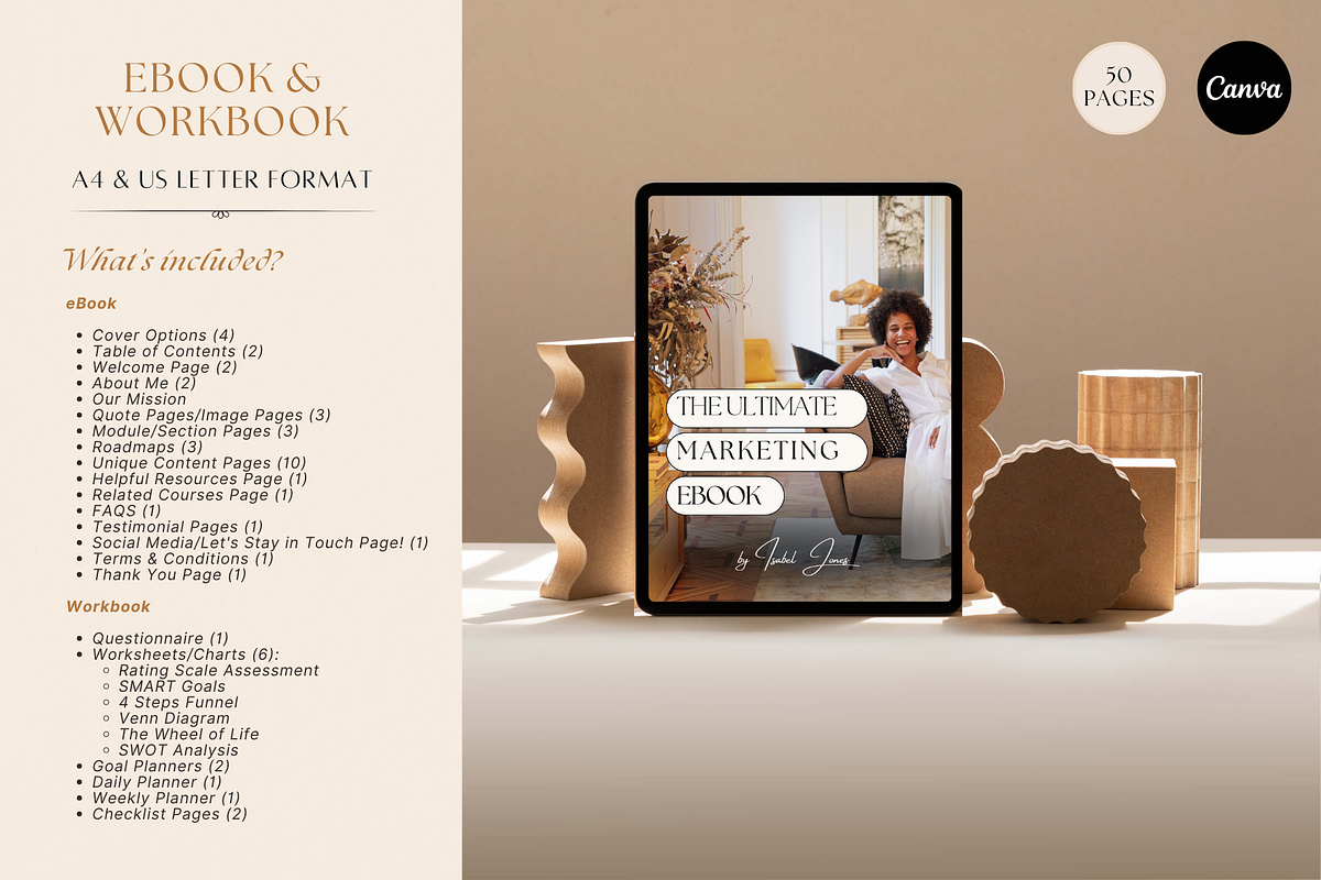 Canva Ebook & Workbook Templates preview 2
