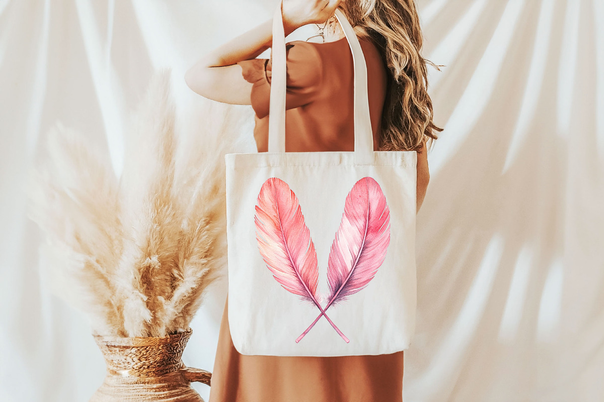 Feathers of Style, Flamingo Feathers, an Illustration by Pixels.Craft (Photo 4 of 7)