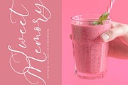 Pertysh Tulipita Stylish Calligraphy, a Script Font by stylishtype.co (Thumbnail 4 of 20)
