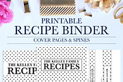 Recipe Binder Printable Kit, a Stationery Template by Jessica Marie Design (Thumbnail 3 of 5)