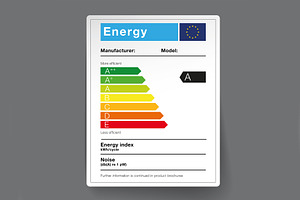 EU Energy label template