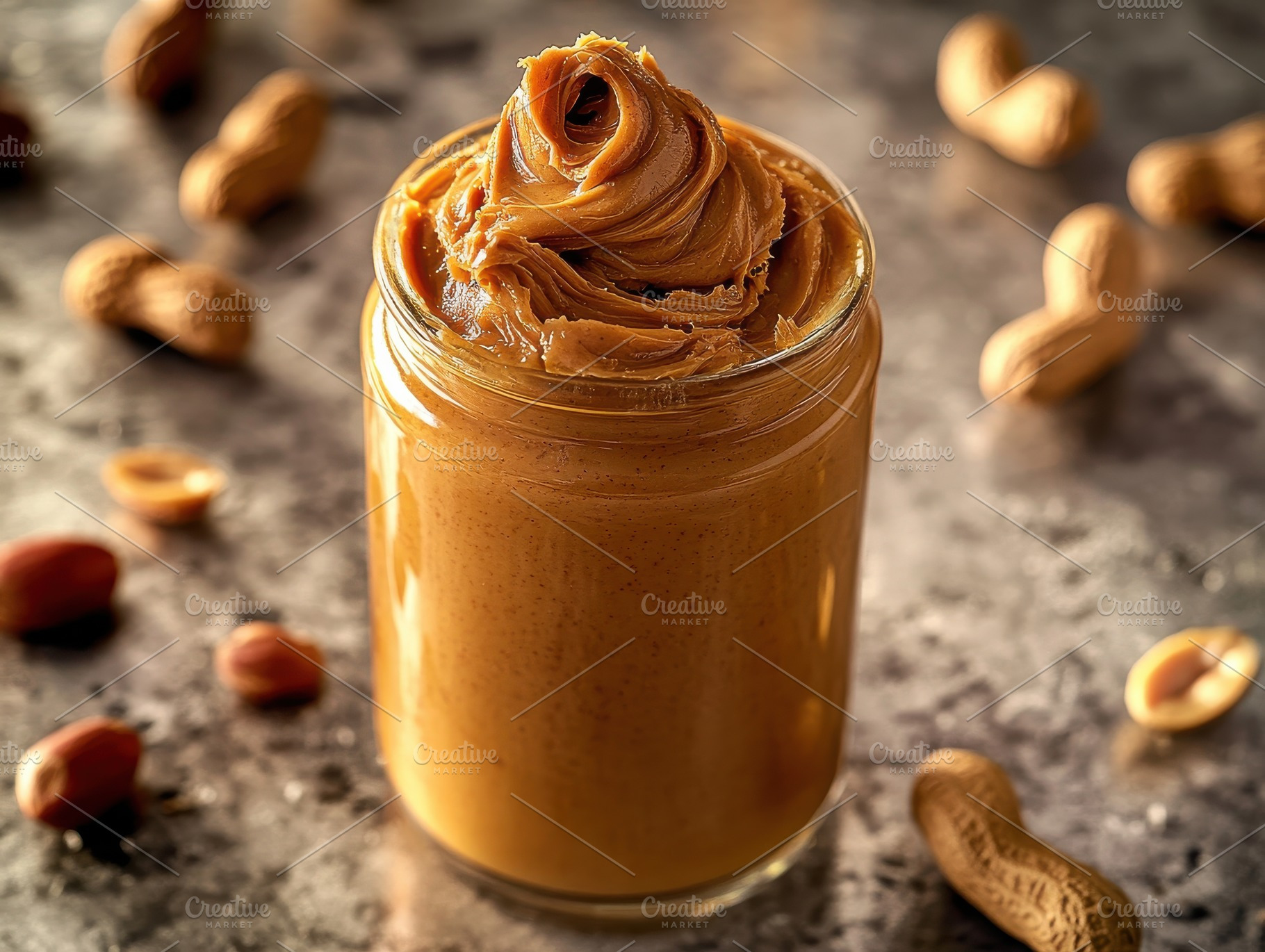 Creamy Peanut Butter Swirl, a Food & Drink Photo by Virgo Studio