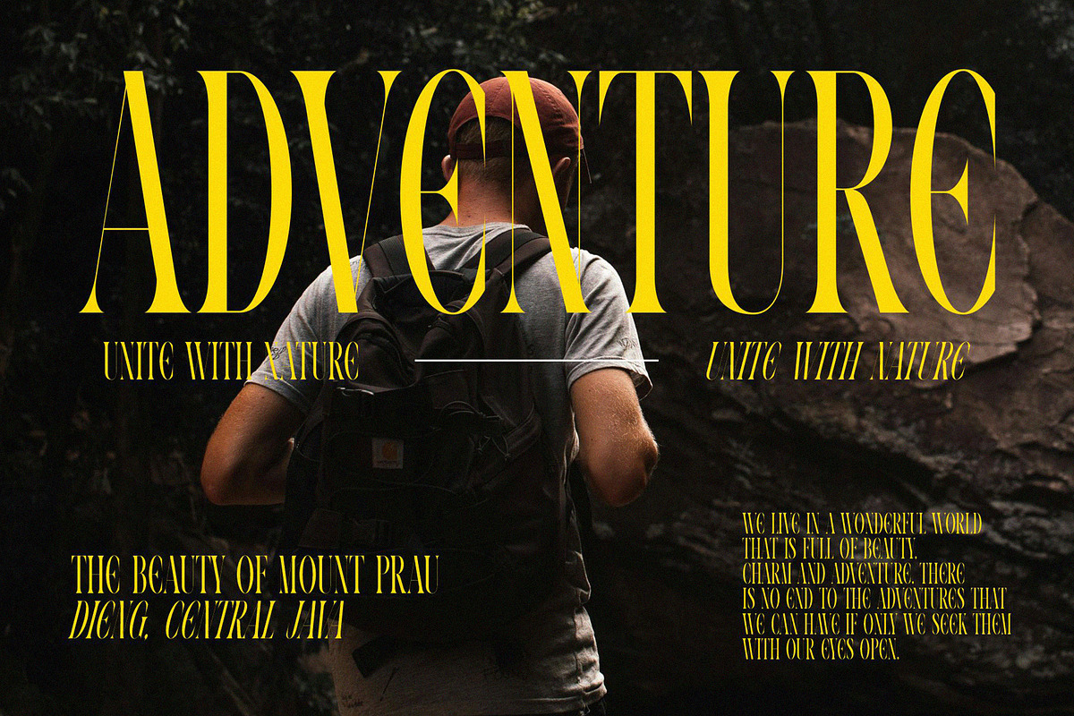 VOLTUNE Elegant Condensed Serif, a Serif Font by Alfinart (Photo 2 of 10)