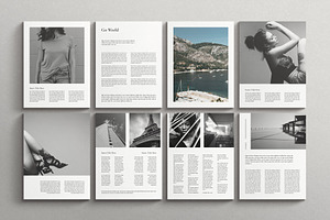 Clean Magazine Template