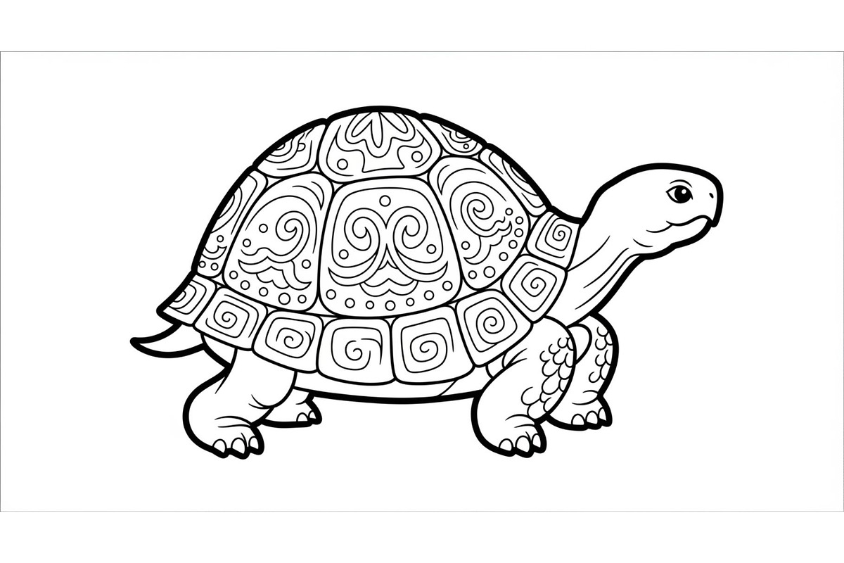 Turtle Line Art Illustration Bundle, an Illustration by Creativeshirt (Photo 47 of 48)