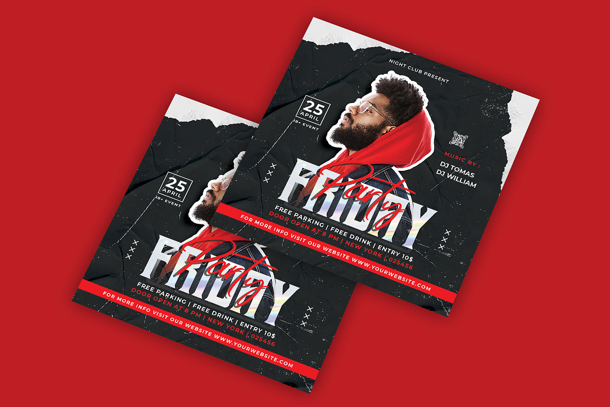 Trap party flyer takeover!, a Flyer Template by CocoDesign (Photo 2 of 2)