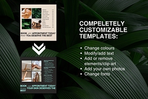 Massage Therapy Templates Instagram