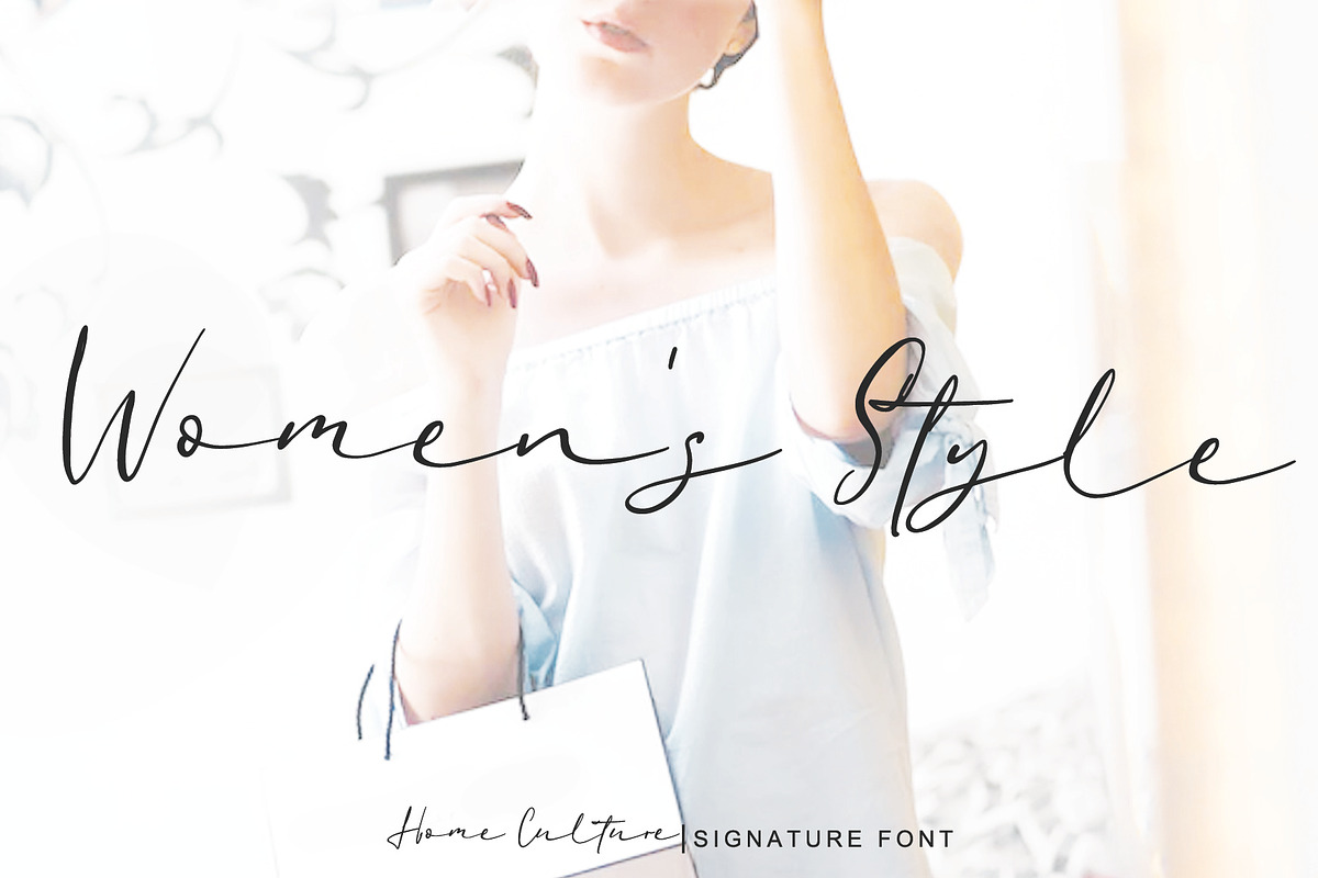 Home Culture - Handwriting Font, a Handwritten Font by Yuby Creative (Photo 9 of 9)
