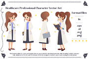 Healthcare Character Vector Pack, a Healthcare Illustration by NexaLine (Thumbnail 1 of 3)