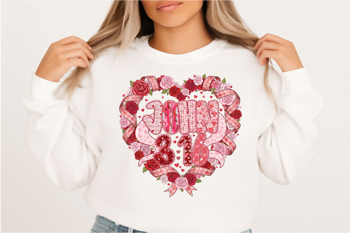 Preppy John 316 Loved Valentine Glit, an Illustration by Designking (Photo 2 of 6)