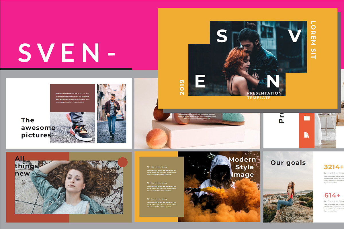 Sven Brand Urban Keynote Template, a Presentation Template by Putra Khan (Photo 1 of 7)
