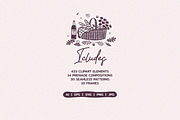Cozy Autumn Hand Drawn Collection, a Seasonal Illustration by Leila Divine (Thumbnail 2 of 29)