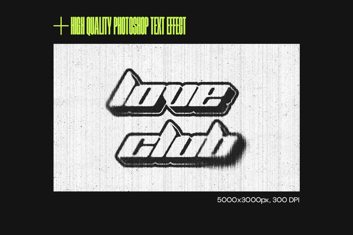 Blurred Scan Line Text Effect, a Layer Style Add-On by iDoodle Studio (Photo 3 of 4)
