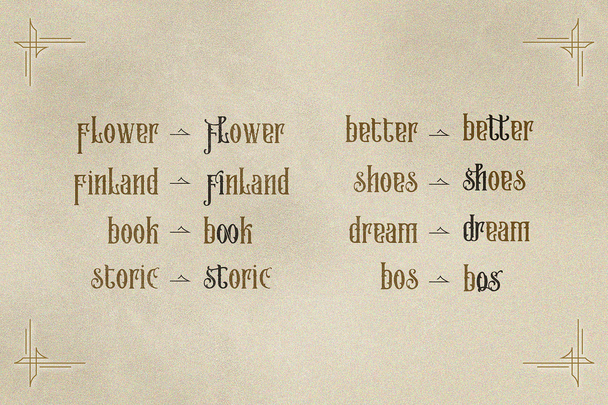 Maron King  | Victorian Display Font, a Serif Font by StoricType (Photo 8 of 12)