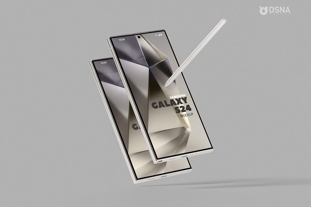 Galaxy S24 Ultra Basic Mockup V1, an Android Mockup by DSNA Mockup (Photo 4 of 5)